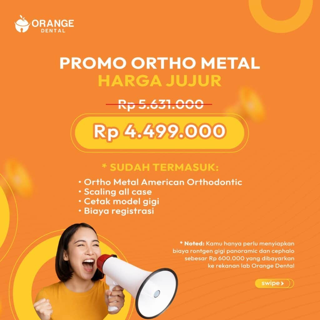 Behel Metal Ortho kotak